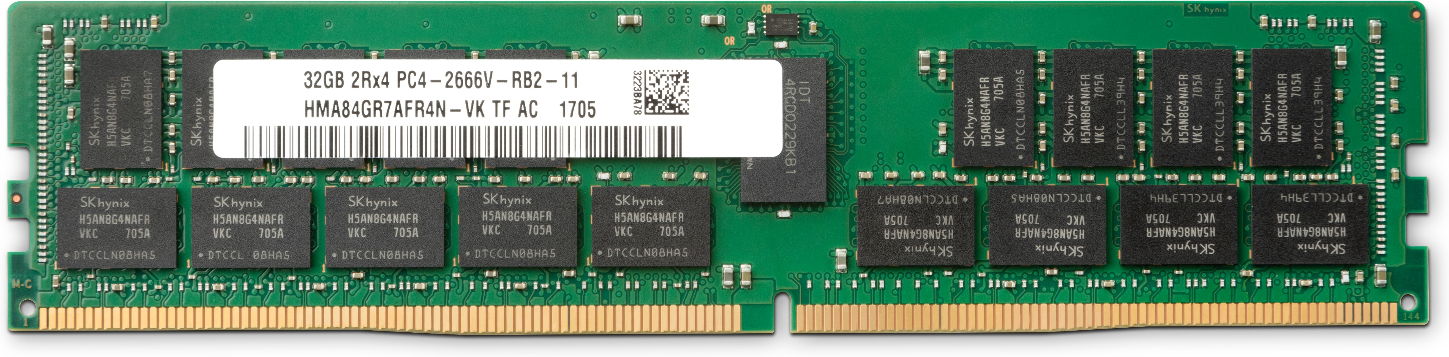 HP 1XD86AA geheugenmodule 32 GB 1 x 32 GB DDR4 288-pin DIMM ECC (1XD86AA) thumbnail