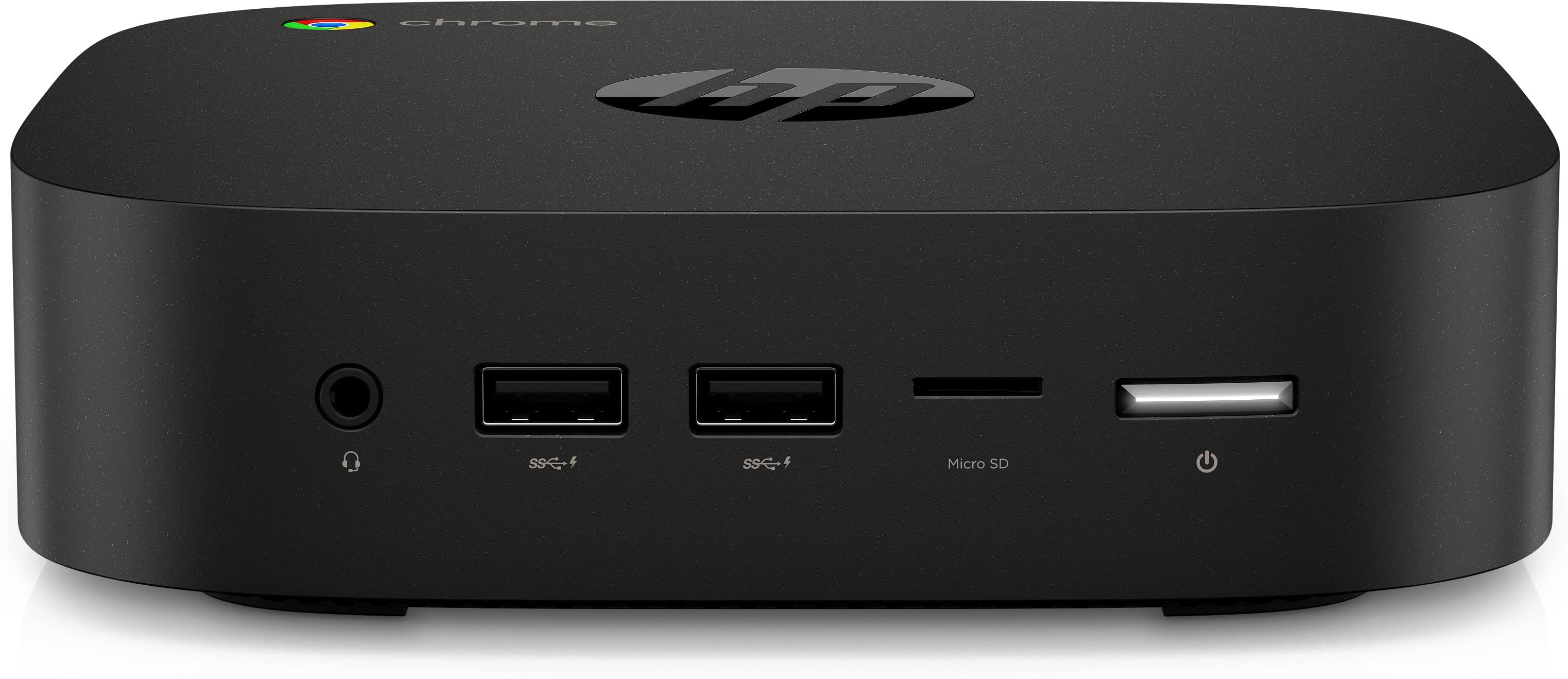 HP Chromebox G3 Intel® Core™ i7 i7-10610U 8 GB DDR4-SDRAM 128 GB SSD ChromeOS Mini PC Zwart (34D71EA#ABH) thumbnail
