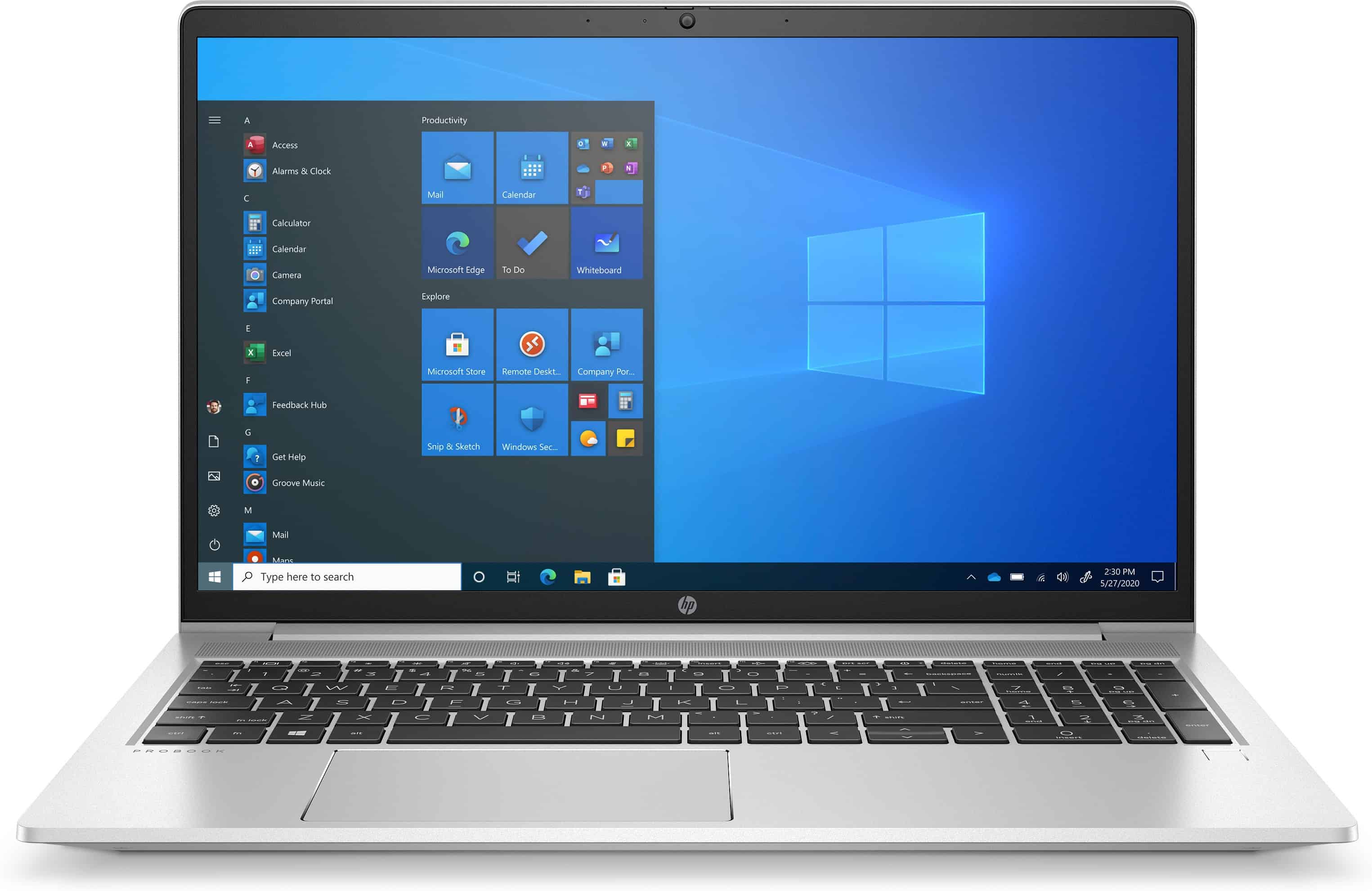 HP ProBook 455 G8 AMD Ryzen™ 3 5400U Laptop 39,6 cm (15.6") Full HD 8 GB DDR4-SDRAM 256 GB SSD Wi-Fi 6 (802.11ax) Windows 10 Home Zilver (45N68ES#ABH) thumbnail
