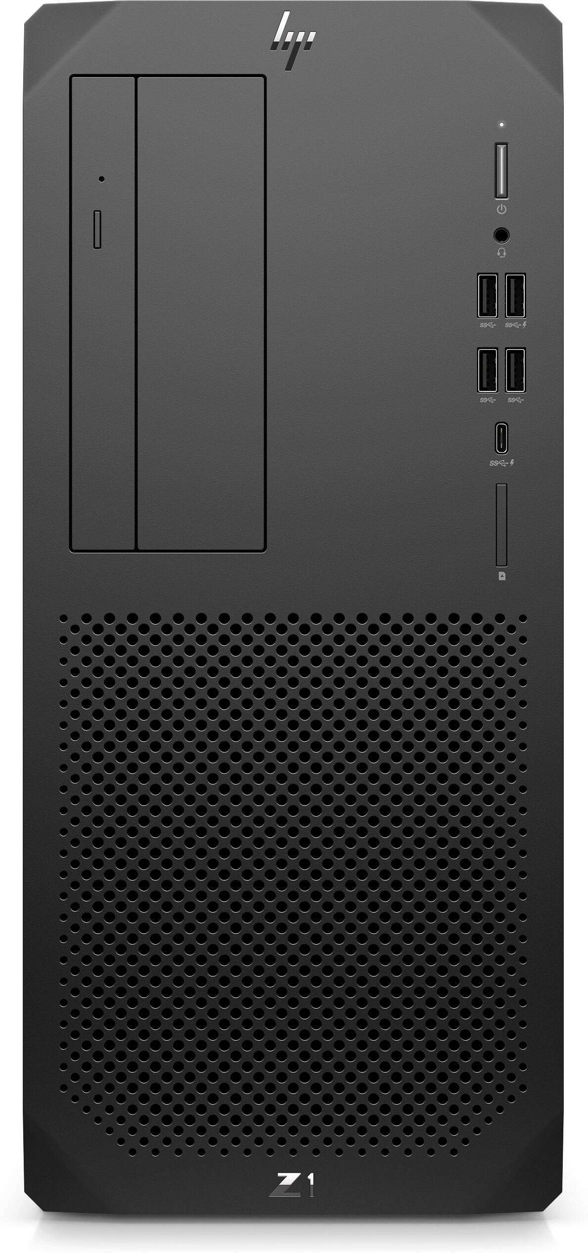 HP Z1 G8 Intel® Core™ i9 i9-11900 32 GB DDR4-SDRAM 1 TB SSD NVIDIA GeForce RTX 3070 Windows 10 Pro for Workstations Tower Workstation Zwart (495B6EA#ABB) thumbnail