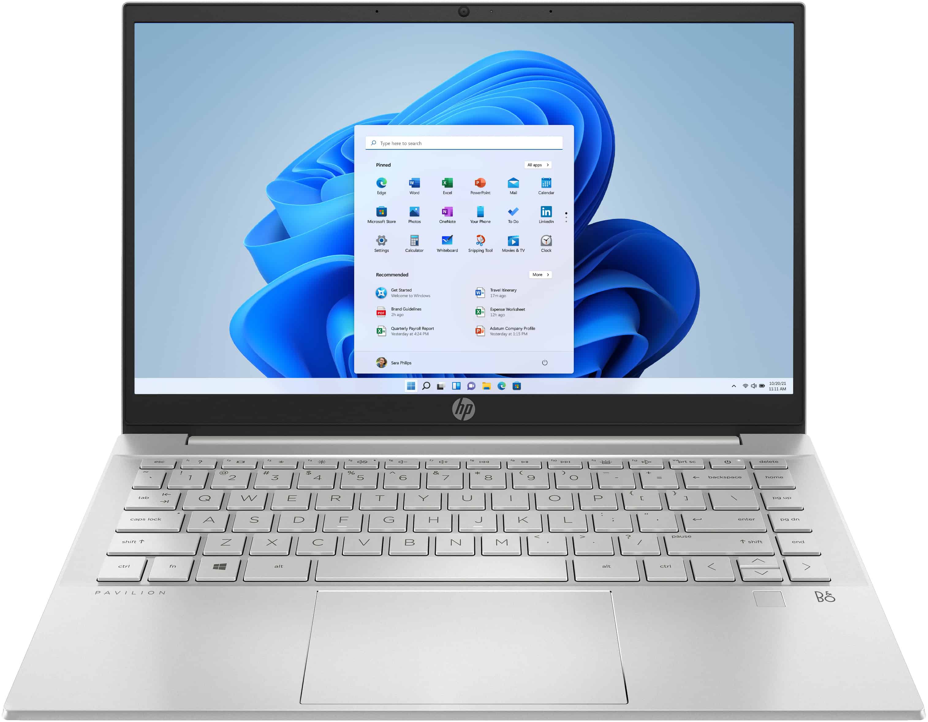 HP Pavilion 14-ec1420nd AMD Ryzen™ 7 5825U Laptop 35,6 cm (14") Full HD 8 GB DDR4-SDRAM 512 GB SSD Wi-Fi 5 (802.11ac) Windows 11 Home Zilver (692Z9EA#ABH) thumbnail