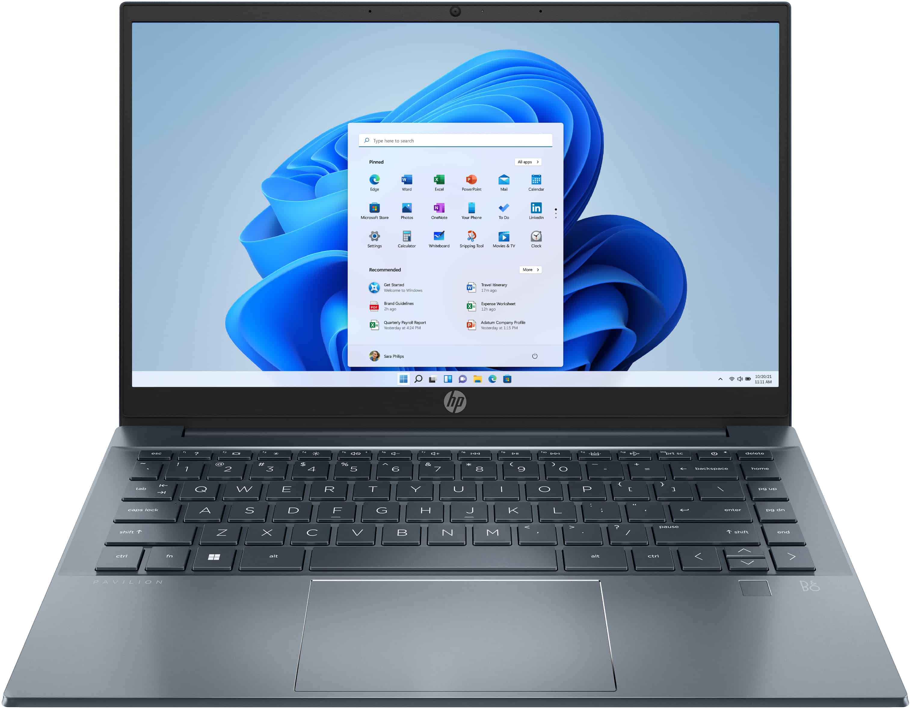 HP Pavilion 14-ec1485nd AMD Ryzen™ 7 5825U Laptop 35,6 cm (14") Full HD 16 GB DDR4-SDRAM 512 GB SSD Wi-Fi 6 (802.11ax) Windows 11 Home Blauw (693A2EA#ABH) thumbnail