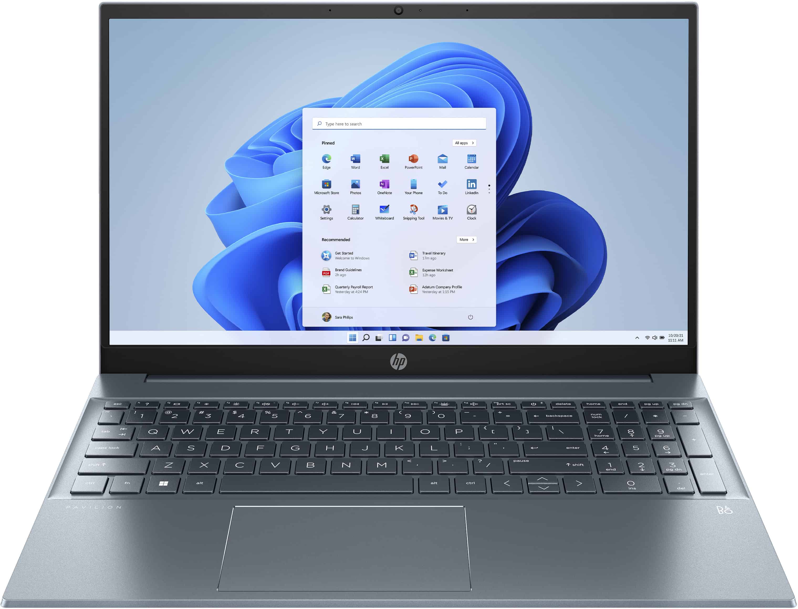 HP Pavilion 15-eh2565nd AMD Ryzen™ 5 5625U Laptop 39,6 cm (15.6") Full HD 16 GB DDR4-SDRAM 1 TB SSD Wi-Fi 6 (802.11ax) Windows 11 Home Blauw (693B2EA#ABH) thumbnail