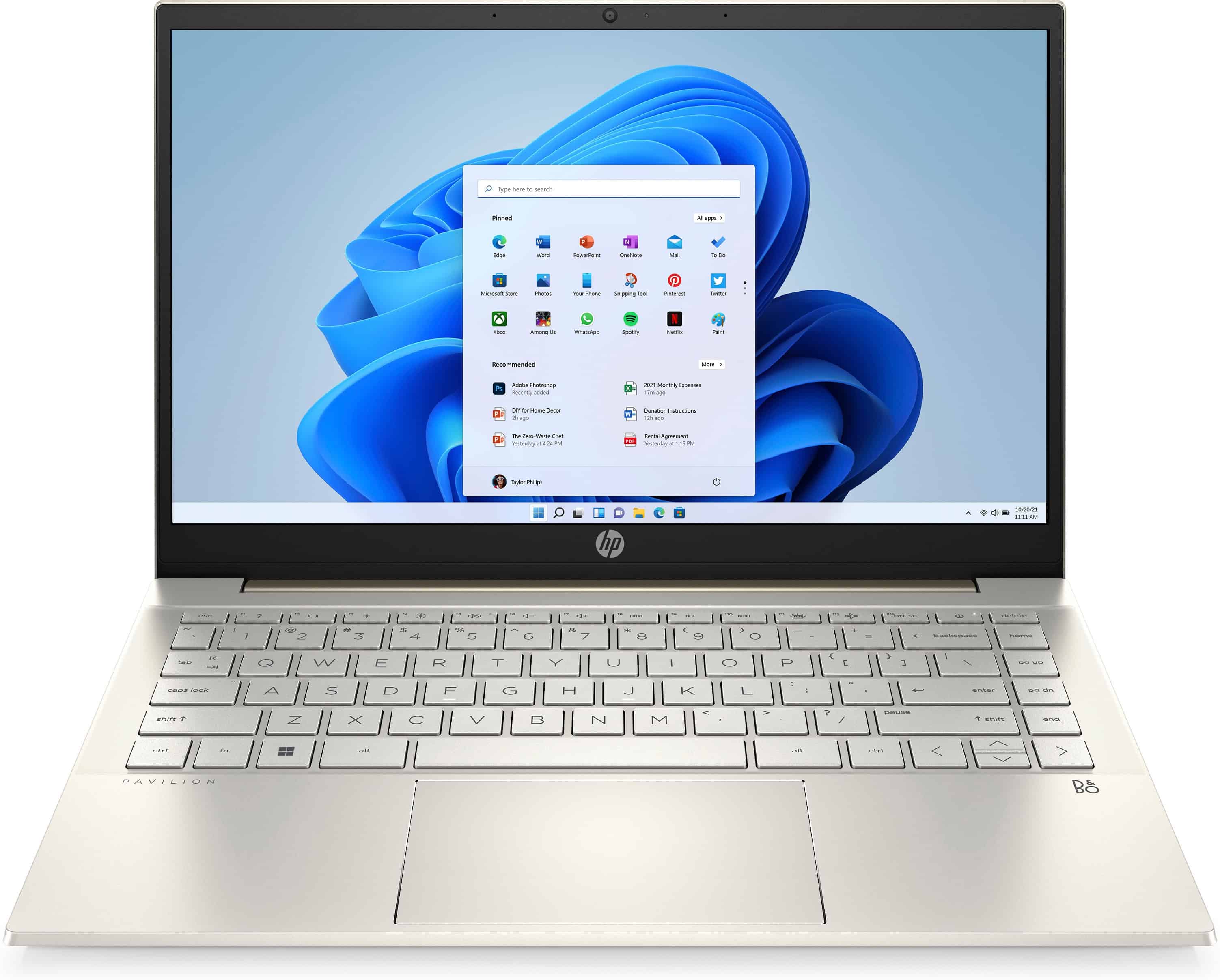 HP Pavilion 14-dv2345nd Intel® Core™ i5 i5-1235U Laptop 35,6 cm (14") Full HD 8 GB DDR4-SDRAM 512 GB SSD Wi-Fi 6 (802.11ax) Windows 11 Home Goud (6F7T0EA#ABH) thumbnail