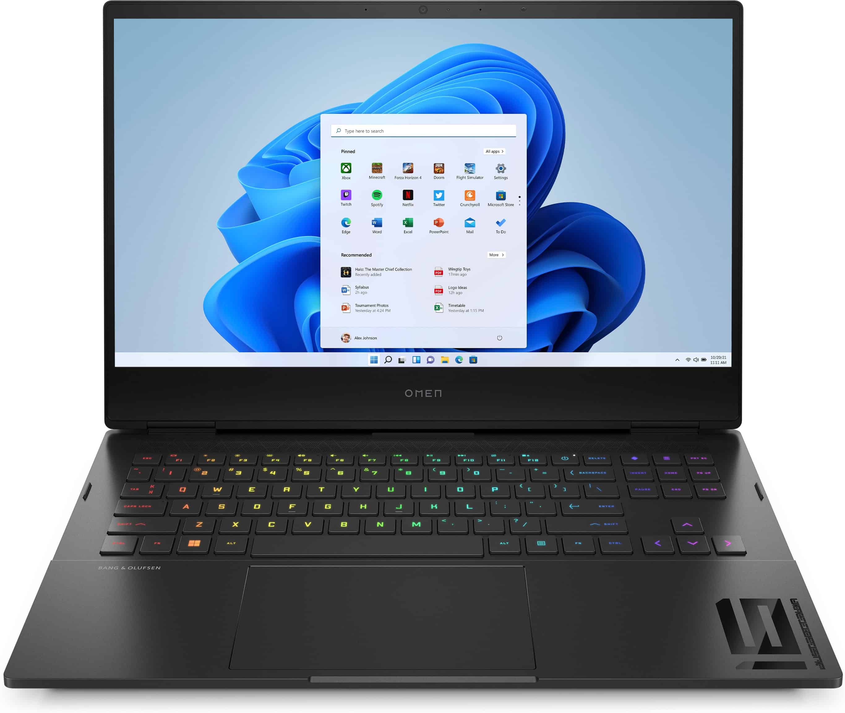 HP OMEN 16-k0390nd Intel® Core™ i9 i9-12900H Laptop 40,9 cm (16.1") Quad HD 32 GB DDR5-SDRAM 2 TB SSD NVIDIA GeForce RTX 3070 Ti Wi-Fi 6E (802.11ax) Windows 11 Home Zwart (6F870EA#ABH) thumbnail