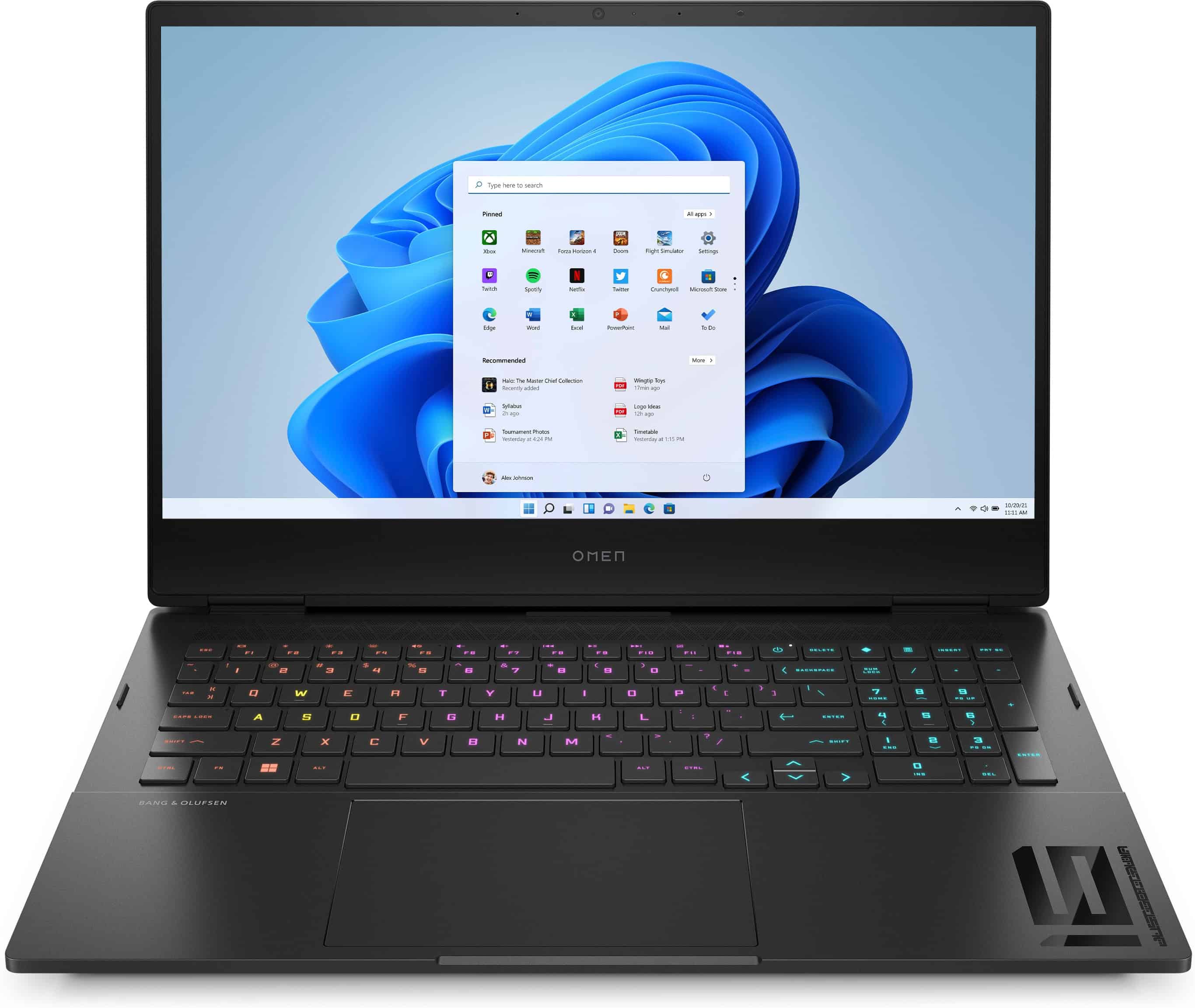 HP OMEN 16-k0391nd Intel® Core™ i7 i7-12700H Laptop 40,9 cm (16.1) Quad HD 16 GB DDR5-SDRAM 1 TB SSD NVIDIA GeForce RTX 3070 Ti Wi-Fi 6E (802.11ax) Windows 11 Home Zwart (6L9B5EA#ABH) thumbnail