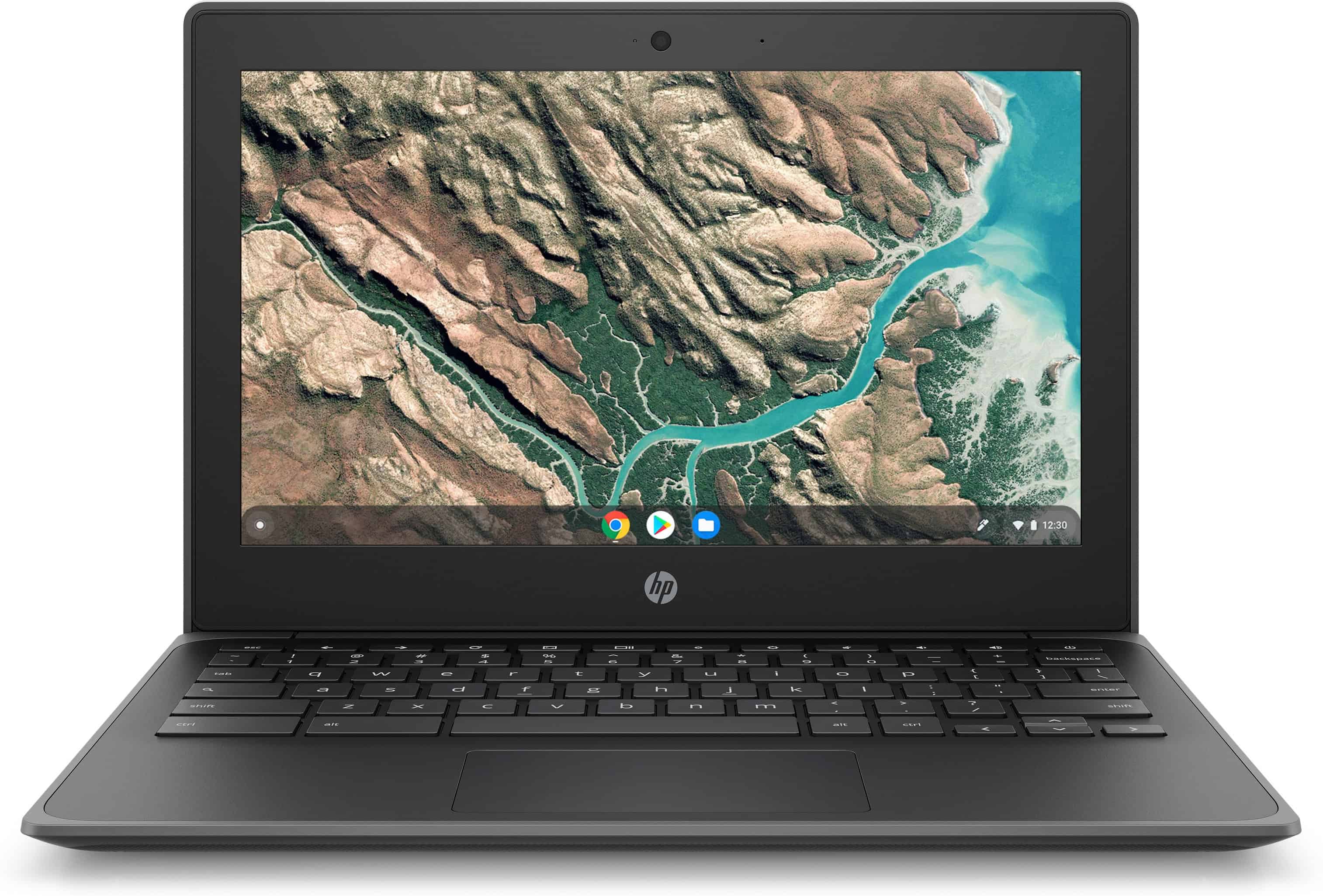 HP Chromebook 11 G8 EE Intel® Celeron® N4020 29,5 cm (11.6) HD 4 GB LPDDR4-SDRAM 32 GB eMMC Wi-Fi 5 (802.11ac) ChromeOS Grijs (9TX88EA#ABH) thumbnail