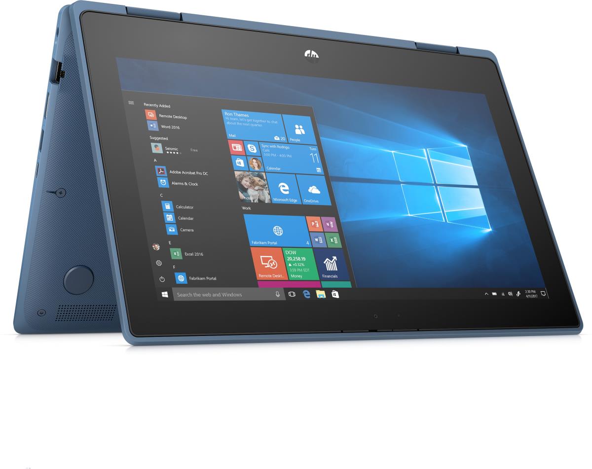 HP ProBook x360 11.6in 4/128GB W10H (9VX82EA#ABH) thumbnail