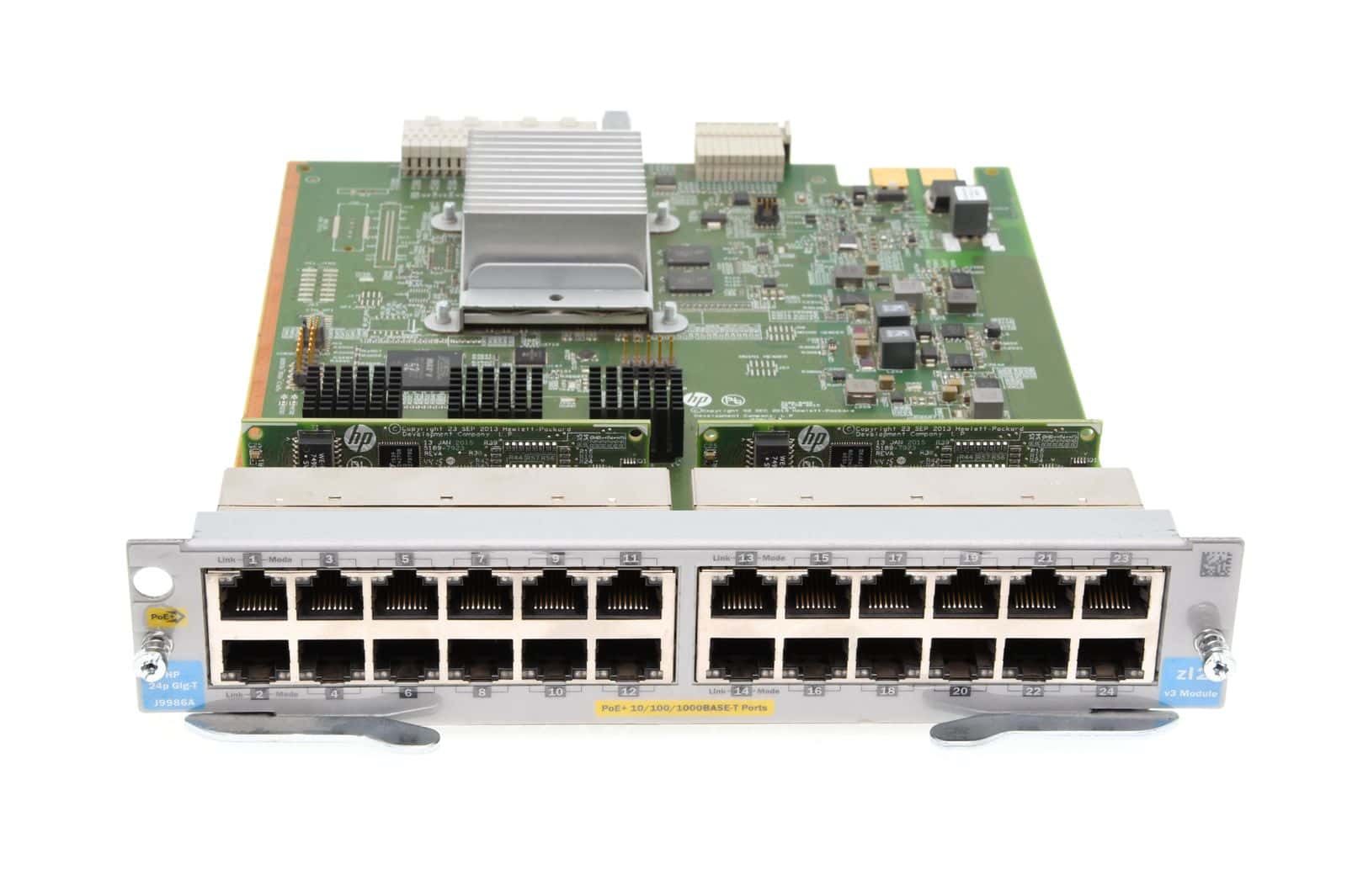 HPE Aruba Networking 24p 1000BASE-T PoE+ v3 zl2 Module (J9986AR) thumbnail