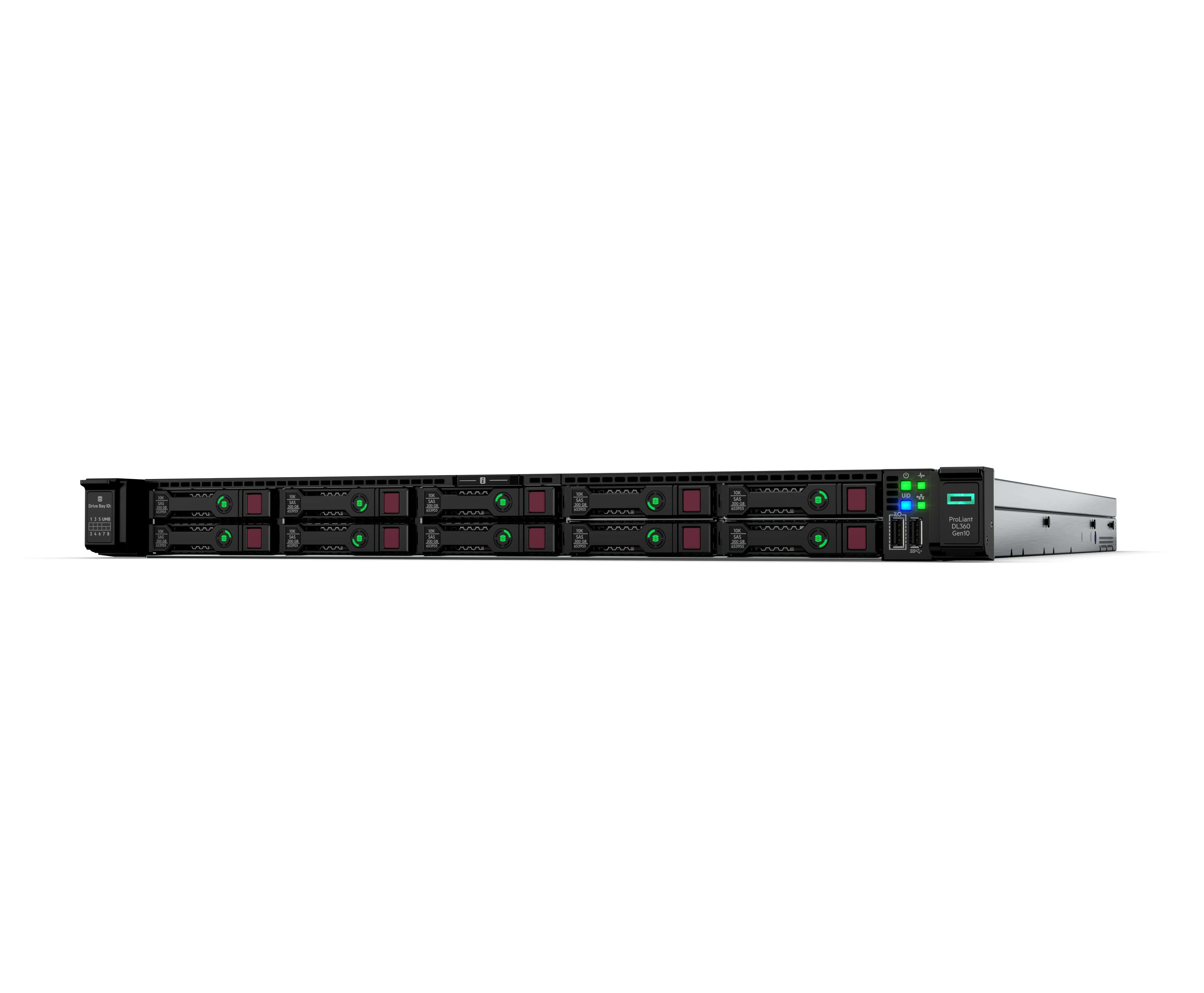 HPE DL360 Gen10 3204 16G 8SFF Reman Svr (P03629R-B21) thumbnail