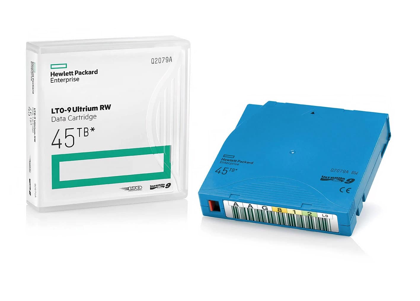 HPE LTO-9 Ultrium 45TB RW Custom Labeled (Q2079AL) thumbnail