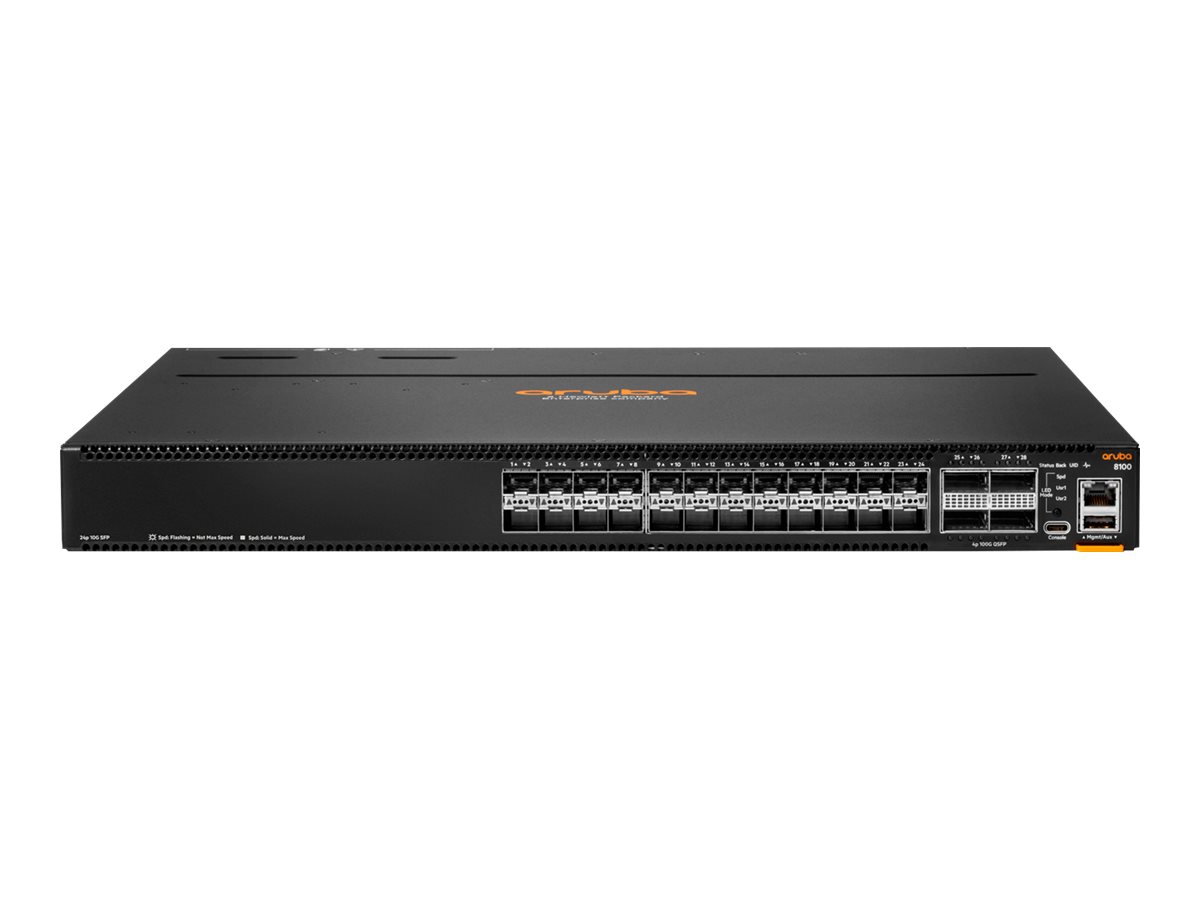 HPE Aruba Networking CX 8100 24x10G SFP+ (R9W87A#ABB) thumbnail