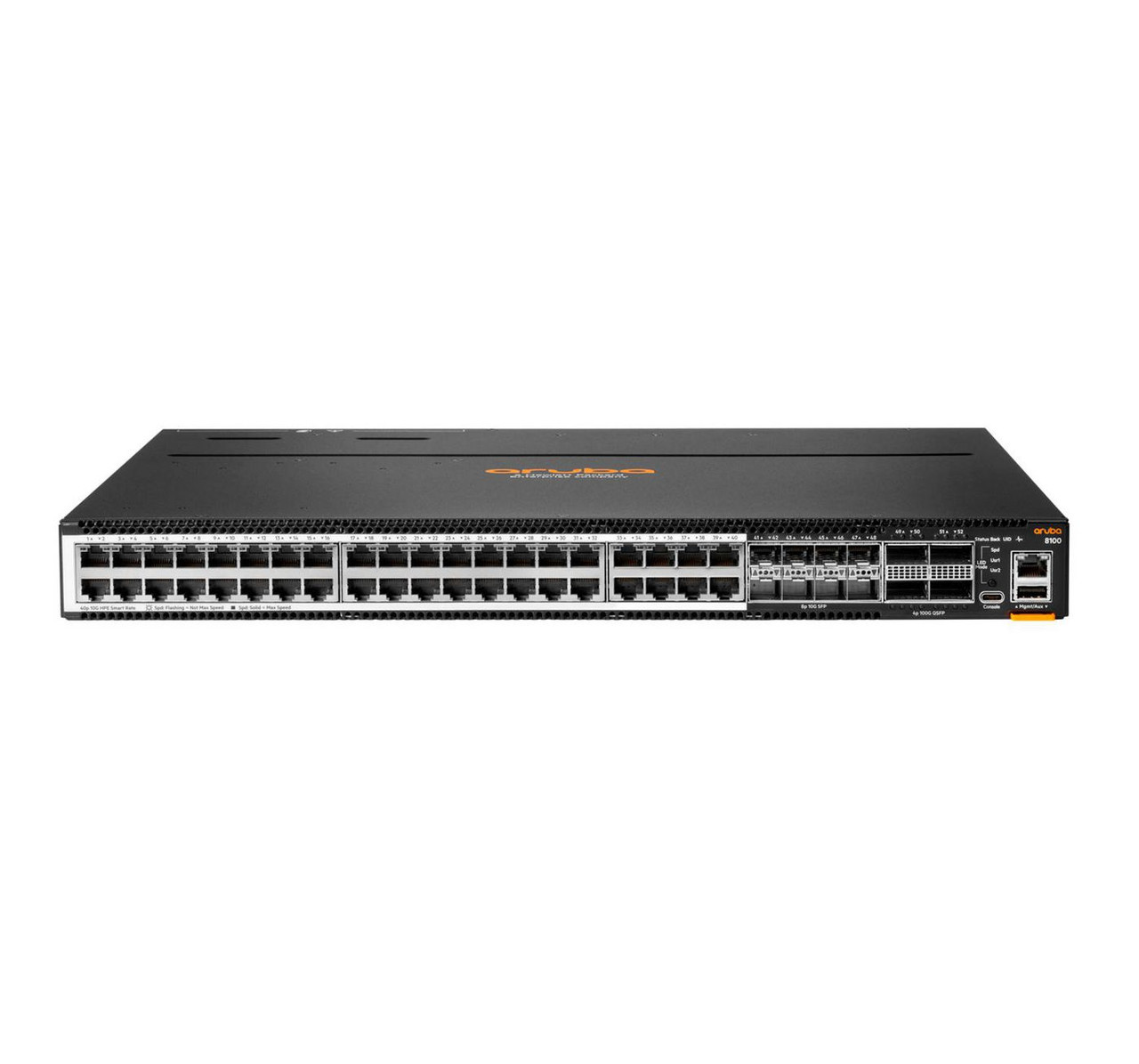 HPE Aruba Networking CX 8100 40x10GBase-T 8x10G SFP+ 4x40/100G QSFP28 Switch (R9W92A#ABB) thumbnail