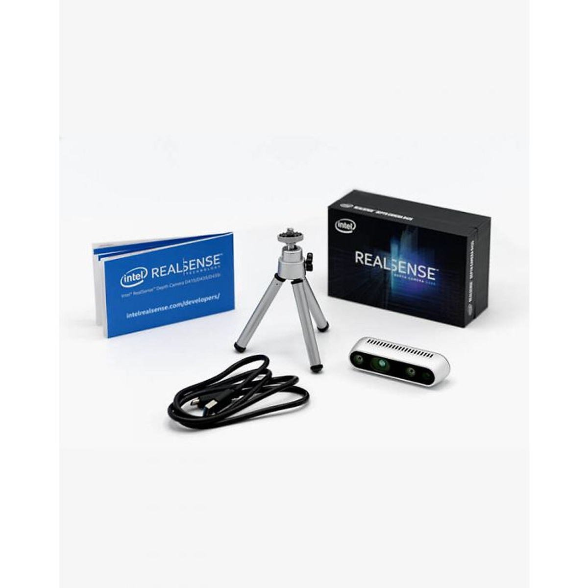 INTEL REALSENSE DEPTH CAMERA D435I MOQ5 (82635D435IDK5P) thumbnail