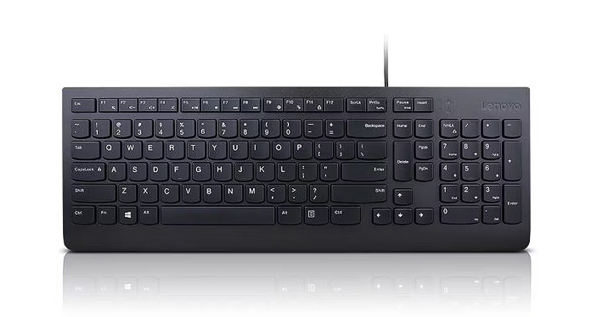 Lenovo Essential Wired Keyboard - Arabic (4Y41C68644) thumbnail