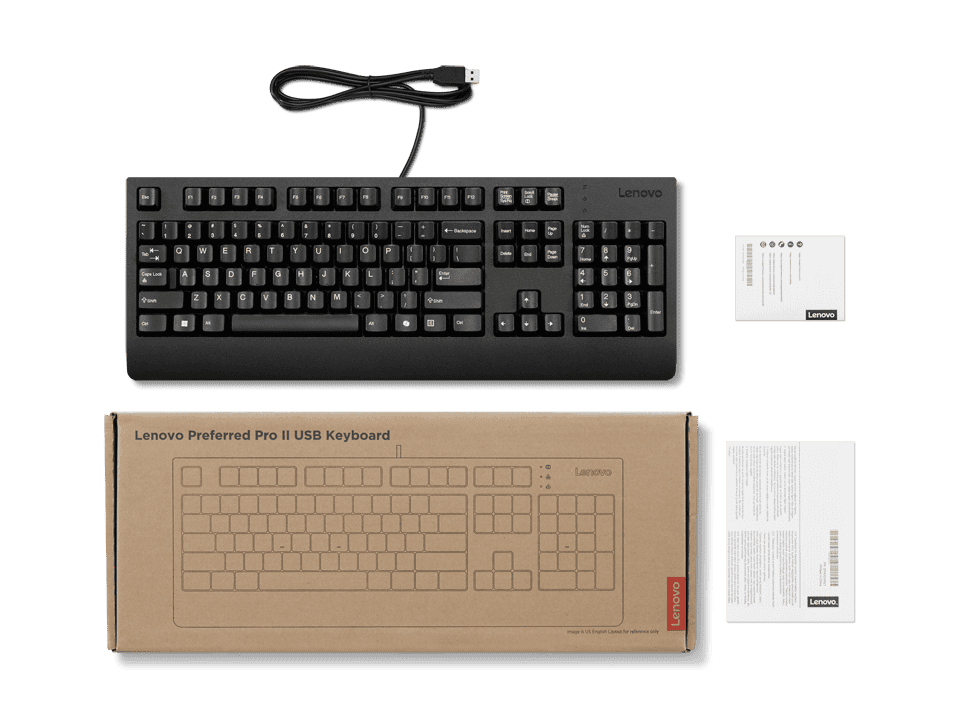 Lenovo Preferred Pro II USB AI - Danish (4Y41R64593) thumbnail
