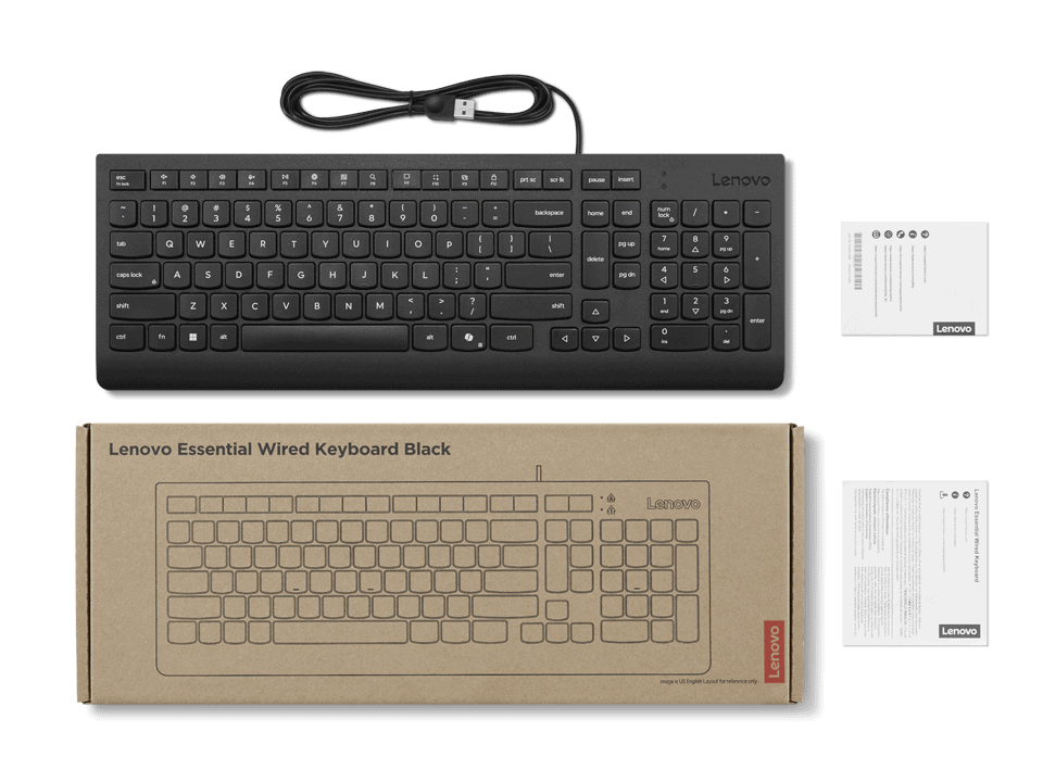 Lenovo Essential Wired Keyboard AI Slova (4Y41R64664) thumbnail