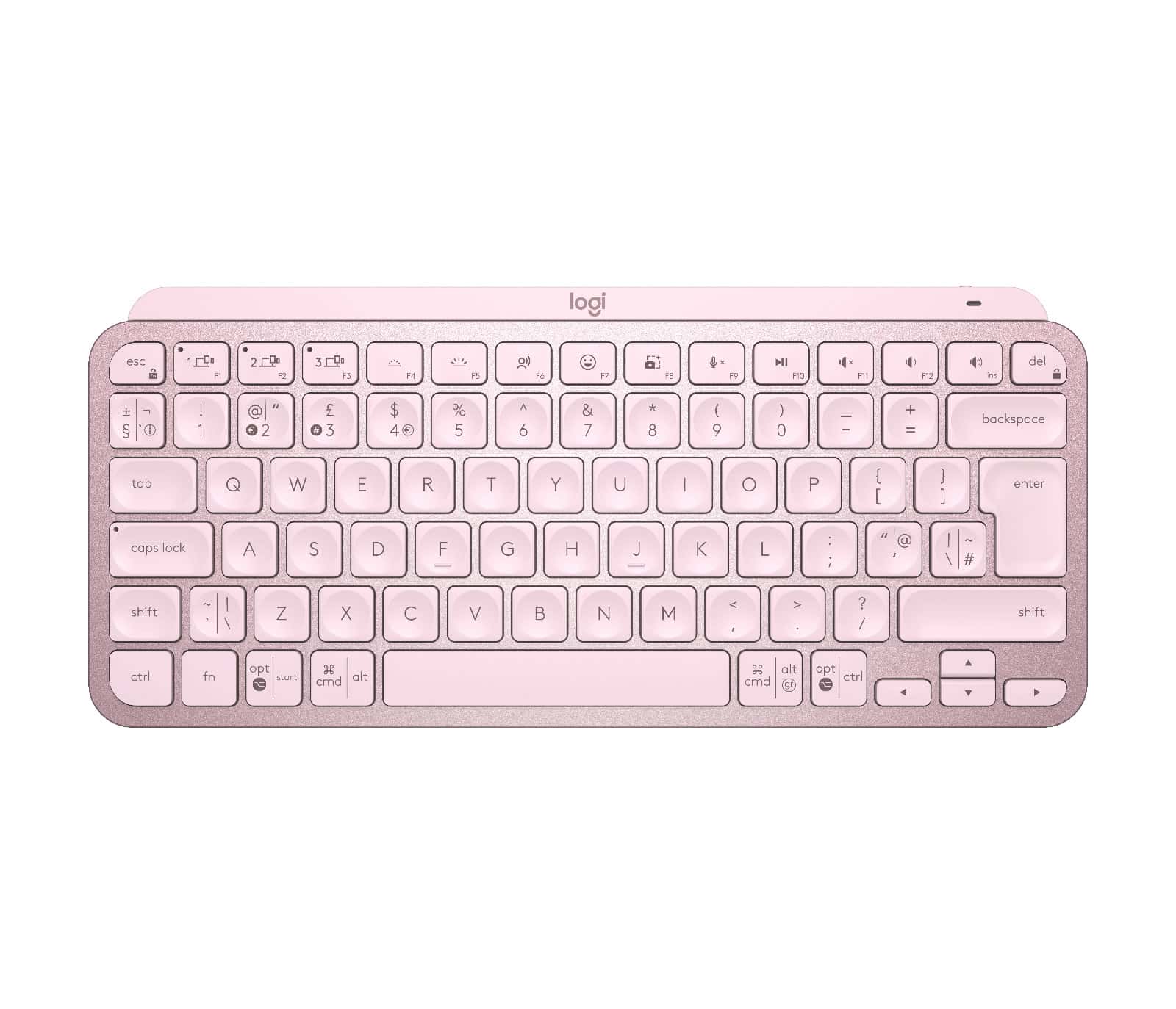 Logitech MXKeys Mini WRLS Illuminated KB ROSE - U (920-010497) thumbnail