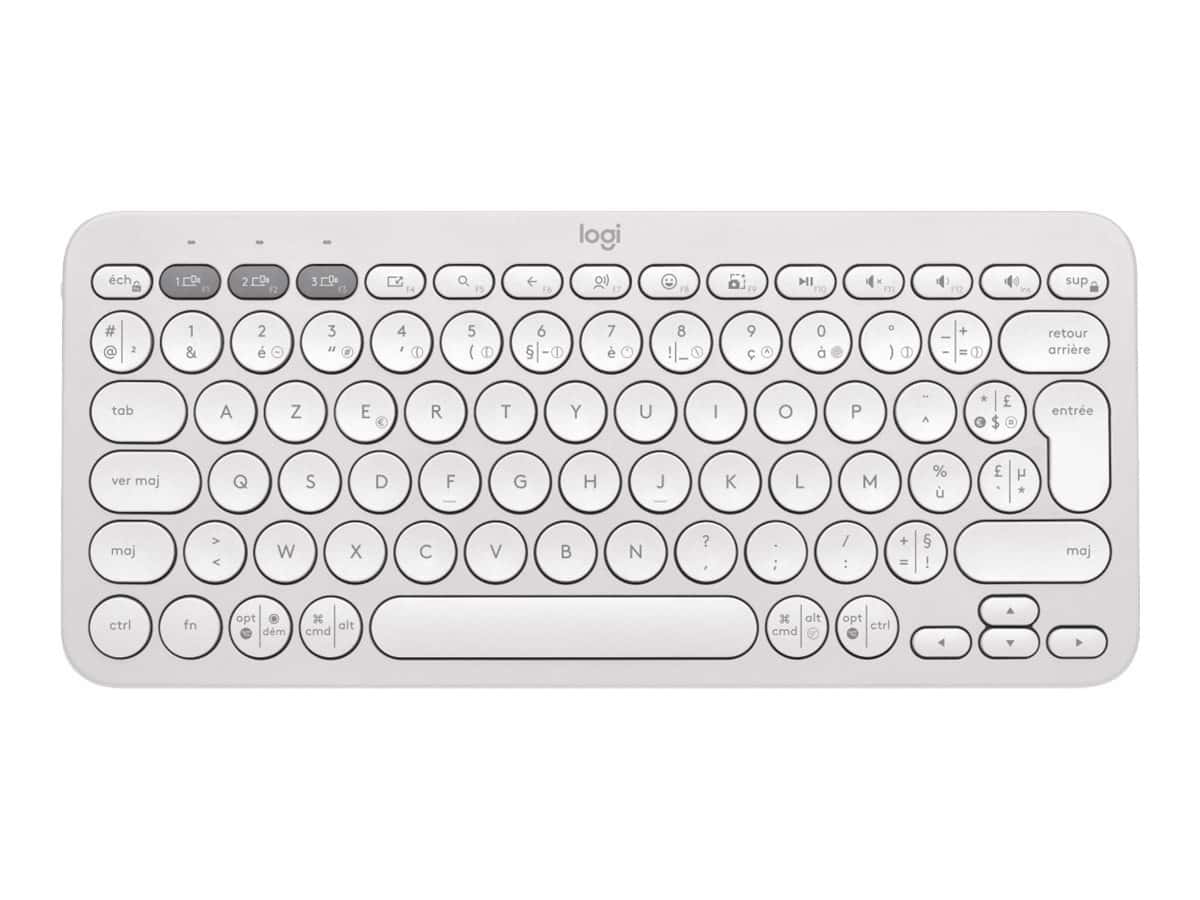 Logitech Pebble Keys 2 K380s TONAL WHITE FRA BT (920-011804) thumbnail