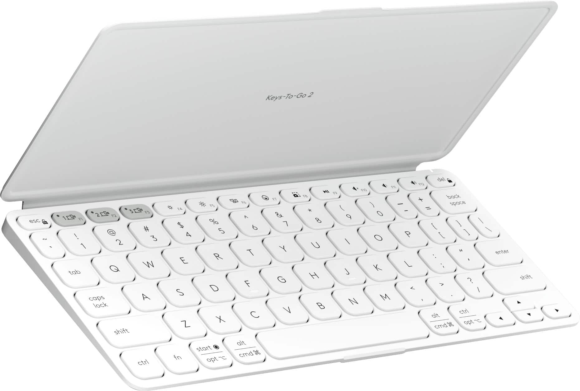 Logitech KEYS-TO-GO 2 PALE GREY - CH - WESTMID-51 (920-012971) thumbnail