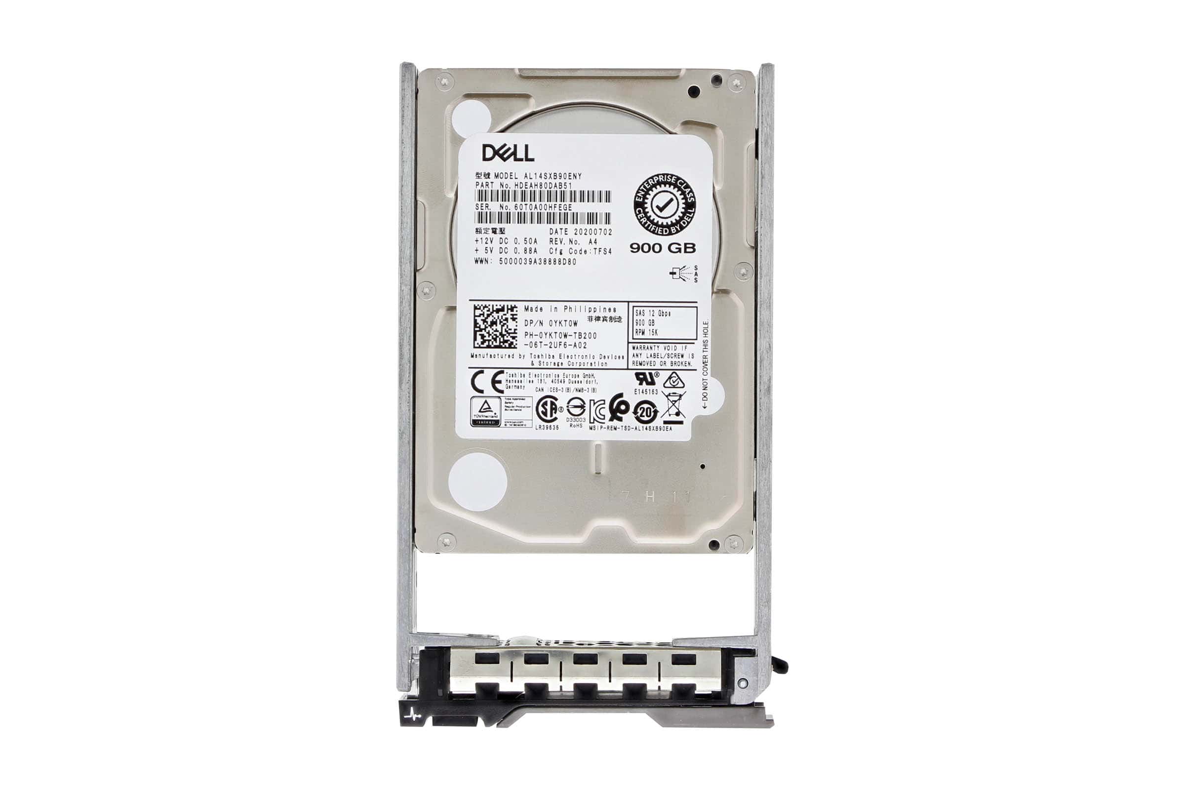 Origin Storage 900GB 15K SFF SAS 12G HDD AL14SXB90ENY (ISO-YKT0W) thumbnail