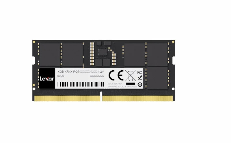 Origin Storage Lexar 16GB DDR5 5600mhz SODIMM CL46 1.1V (LD5S16G56C46ST-BGS) thumbnail