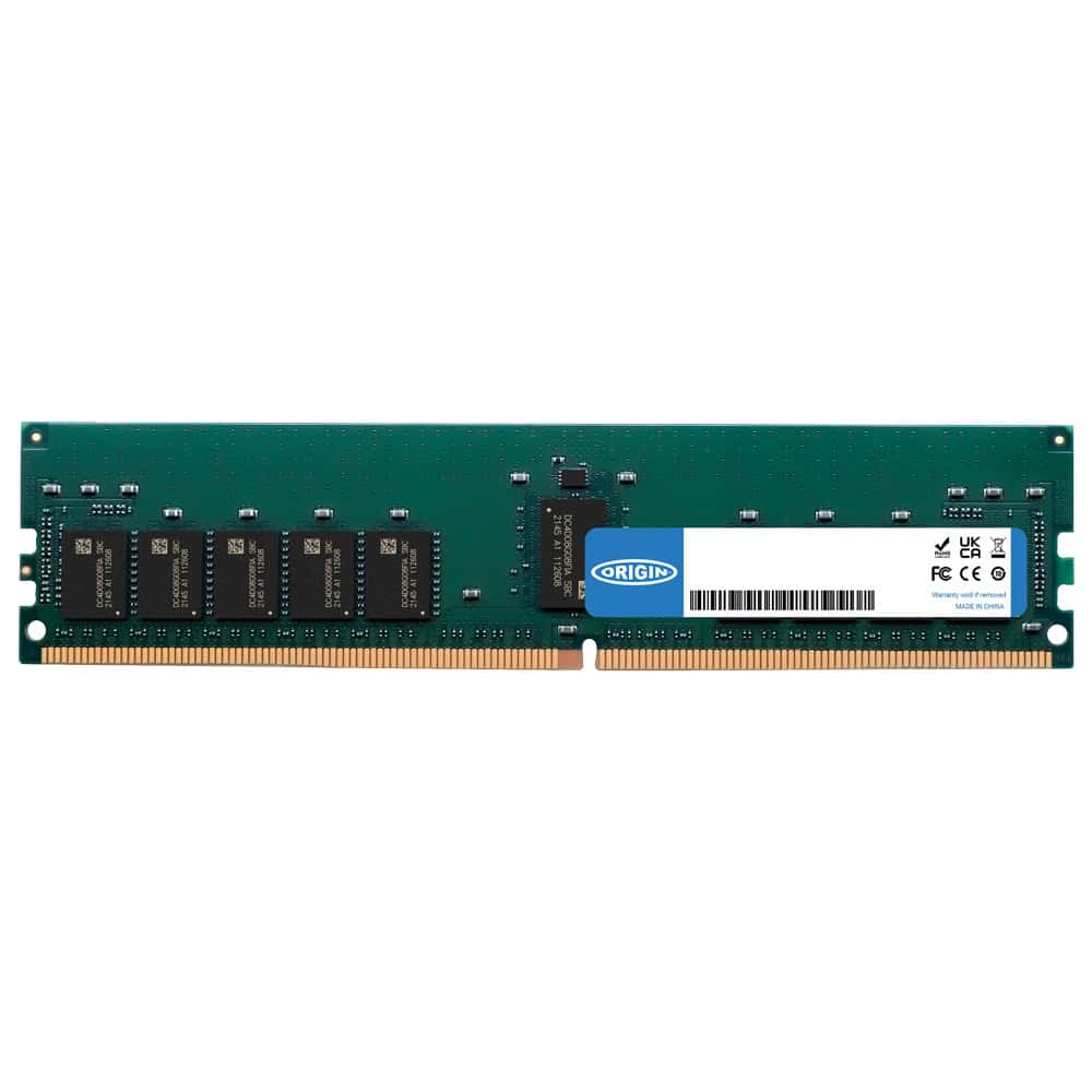 Origin Storage OM64G54800R2RX4E11 geheugenmodule 64 GB 1 x 64 GB DDR5 288-pin DIMM ECC (OM64G54800R2RX4E11) thumbnail