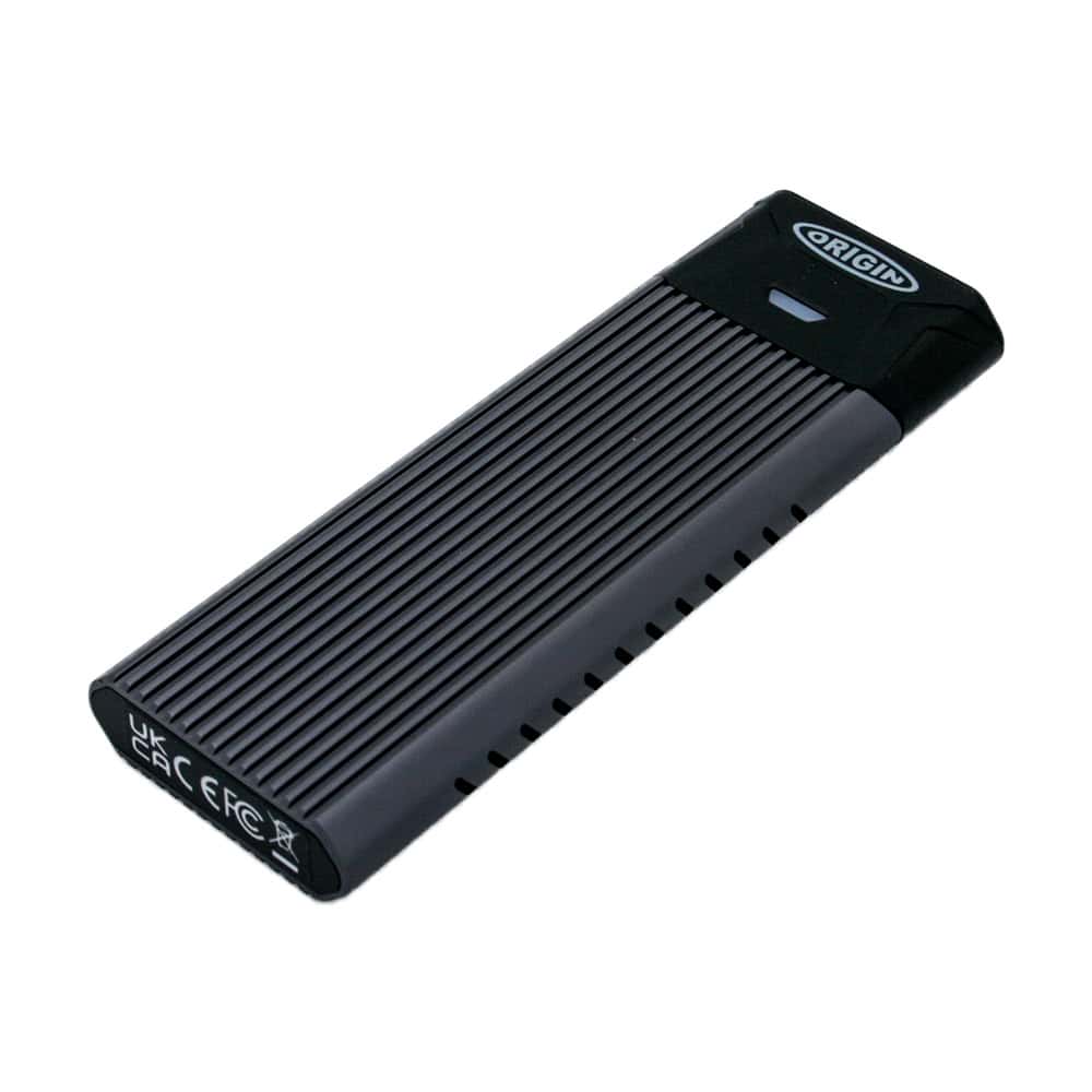 Origin Storage OS-EUCM2/NVME-SATA externe solide-state drive 512 GB USB Type-A / USB Type-C 3.2 Gen 1 (3.1 Gen 1) Zwart (OS-EUCM2/NVME-SATA) thumbnail