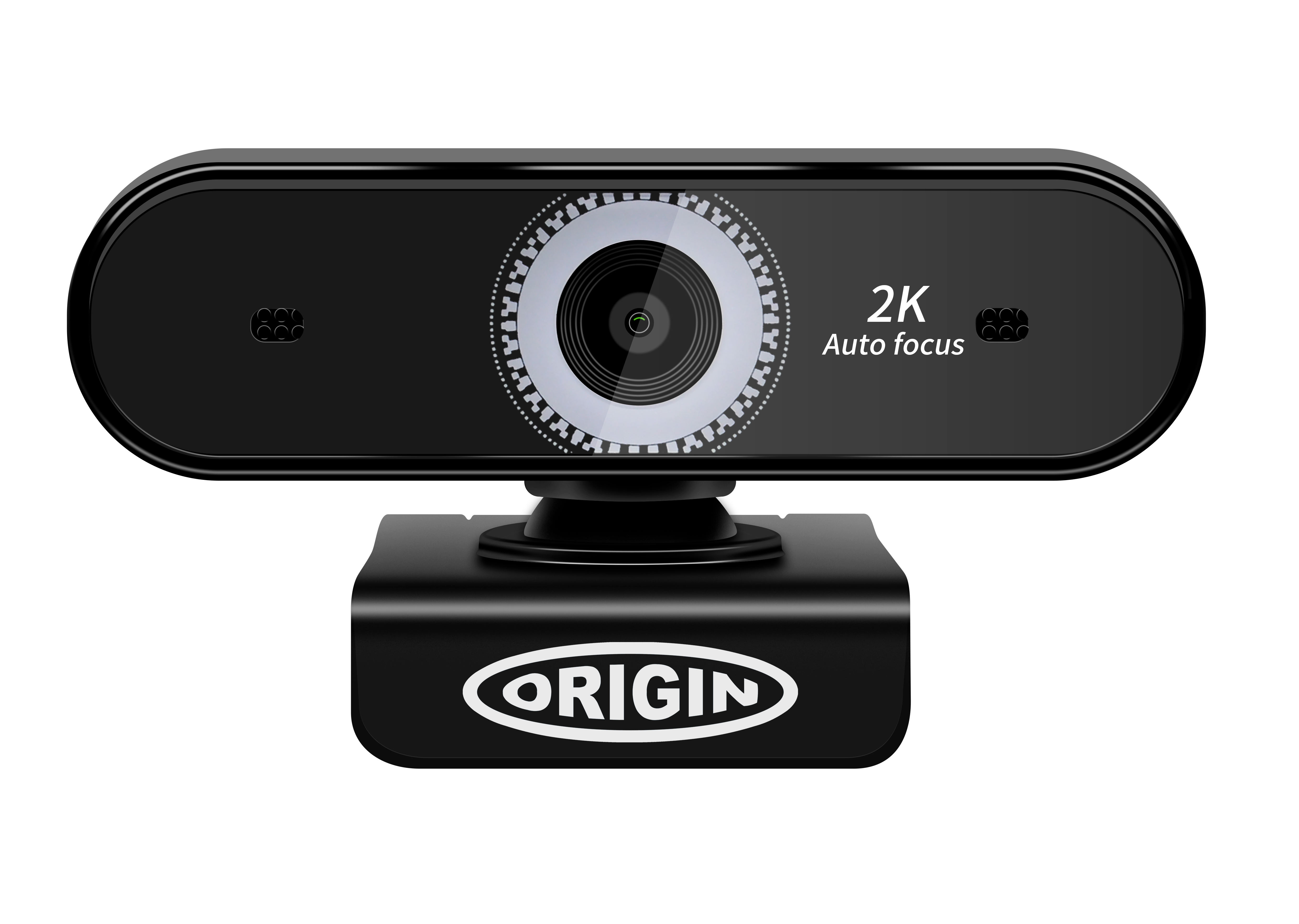 Origin Storage OS-USB-2KWEBCAM webcam 5 MP 2592 x 1944 Pixels USB 2.0 Zwart (OS-USB-2KWEBCAM) thumbnail