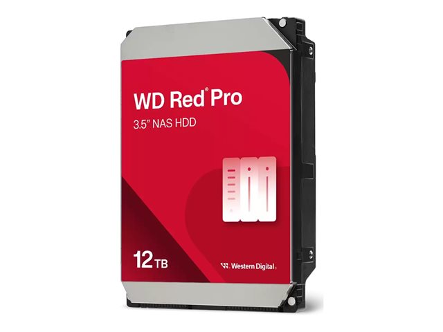 QNAP WD HDD Red Pro SATA III 3.5-inch 12TB WD (7211312T-7050000-000-RS) thumbnail