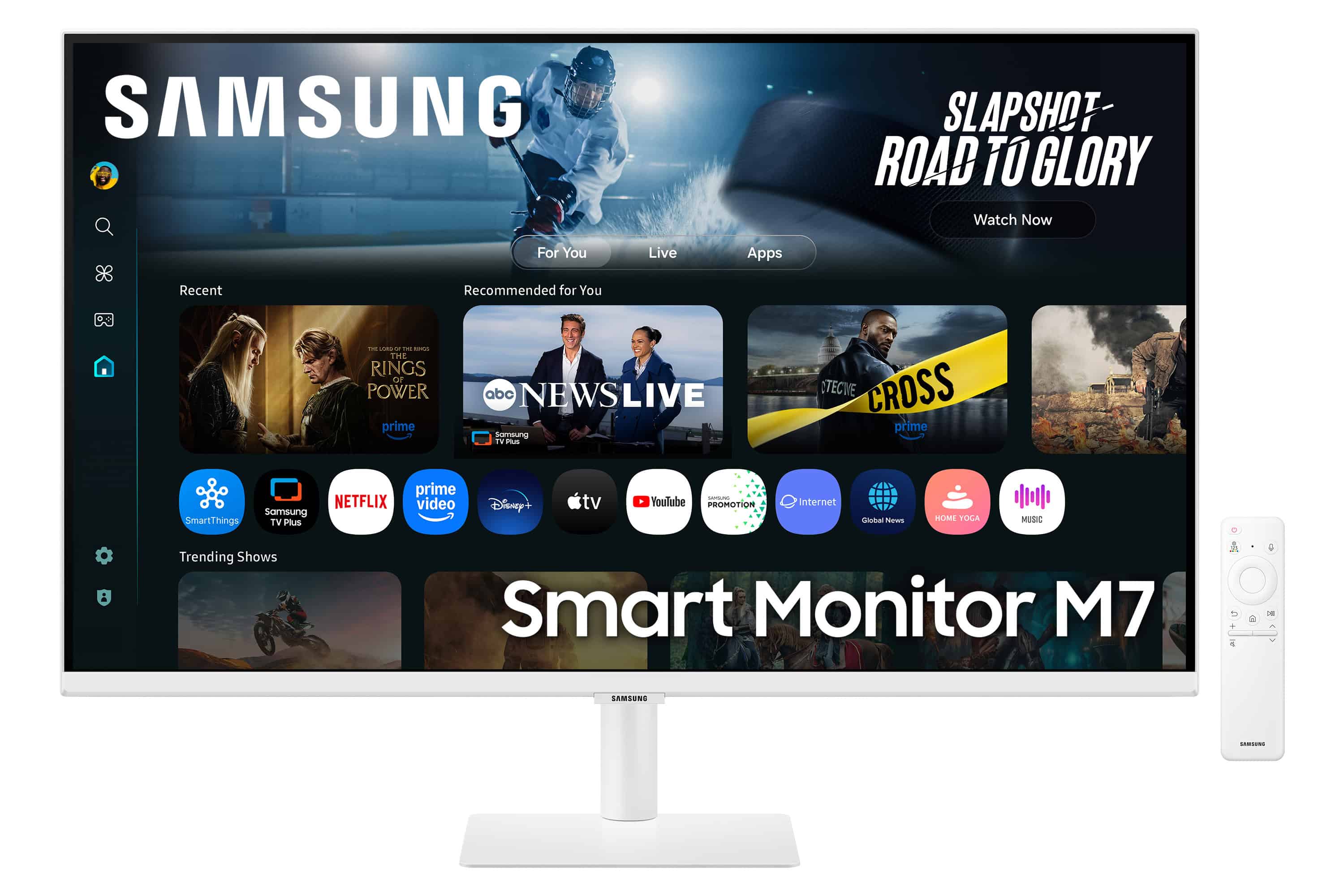 Samsung M7 32 Smart Monitor M70F UHD (LS32FM703UUXEN) thumbnail