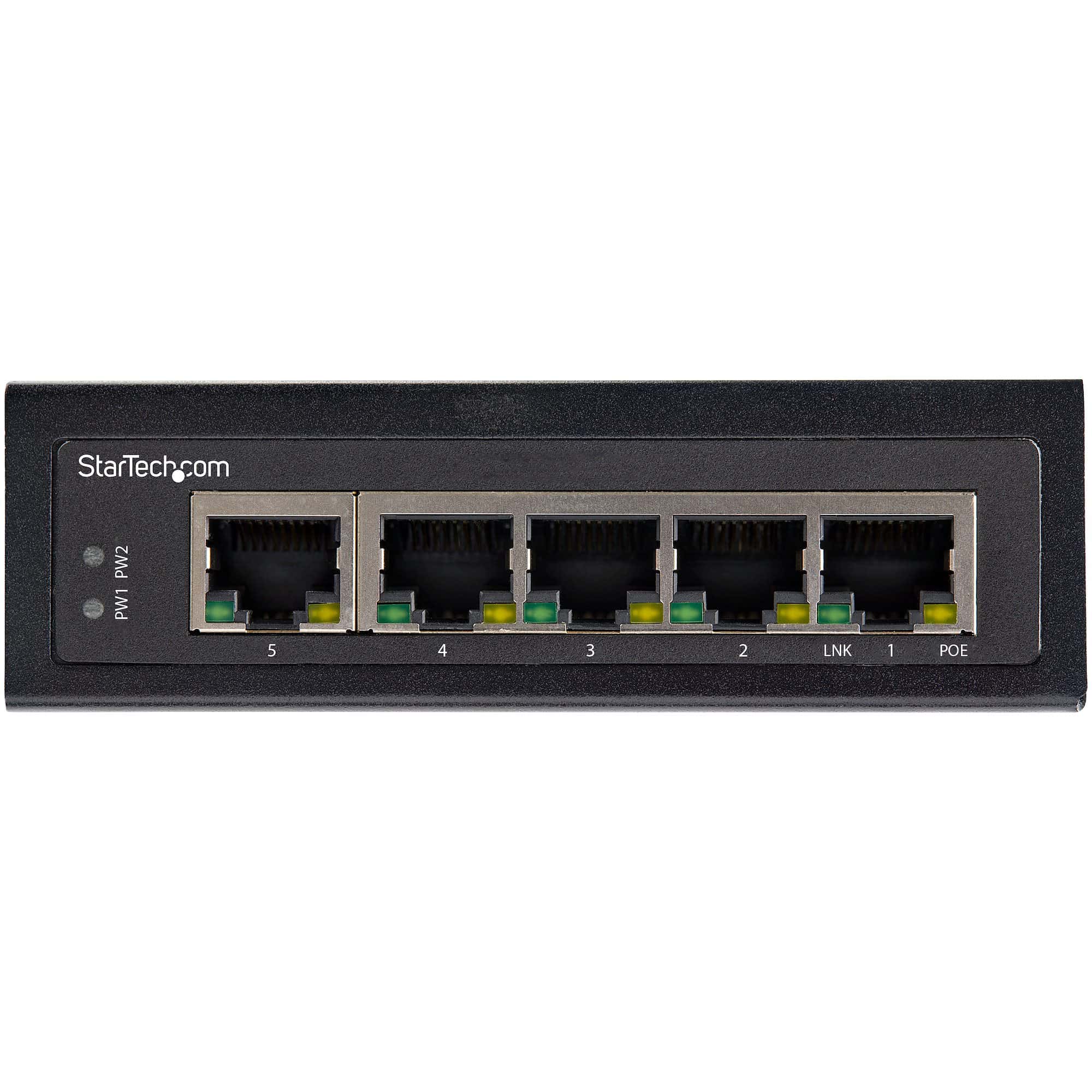 StarTech Industrial 5 Port PoE Ethernet Switch (IESC1G50UP) thumbnail