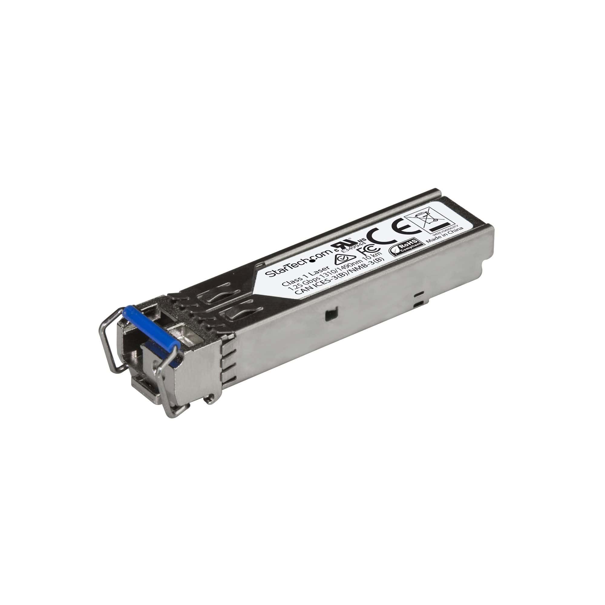 StarTech.com Juniper SFP-GE10KT13R15 compatibel SFP - 1000BASE-BX10-U glasvezel optische transceiver - 10 km (SFPGE10KT3R4) thumbnail