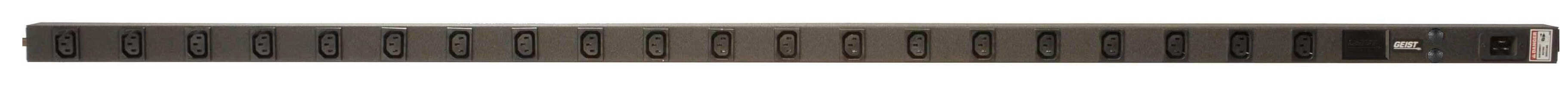 Vertiv G1011 energiedistributie 20 AC-uitgang(en) Zwart (G1011) thumbnail