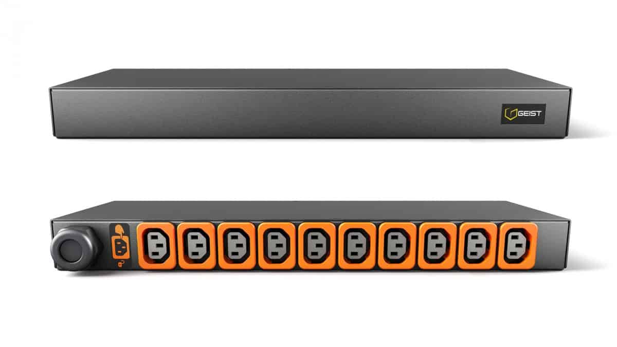 Vertiv GVHVRN102-102L13PS6-IP44 energiedistributie 10 AC-uitgang(en) 1U Zwart (G1646L) thumbnail