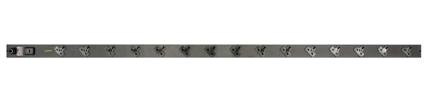 Vertiv EGVHVBB152-104UKRUK-V energiedistributie 15 AC-uitgang(en) Zwart (G2152) thumbnail