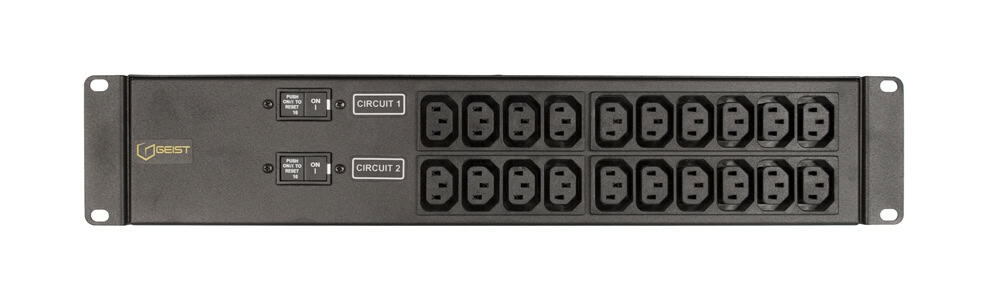 Vertiv EG2XPR206-103C13PS6-IP44 energiedistributie 20 AC-uitgang(en) Zwart (G2192) thumbnail