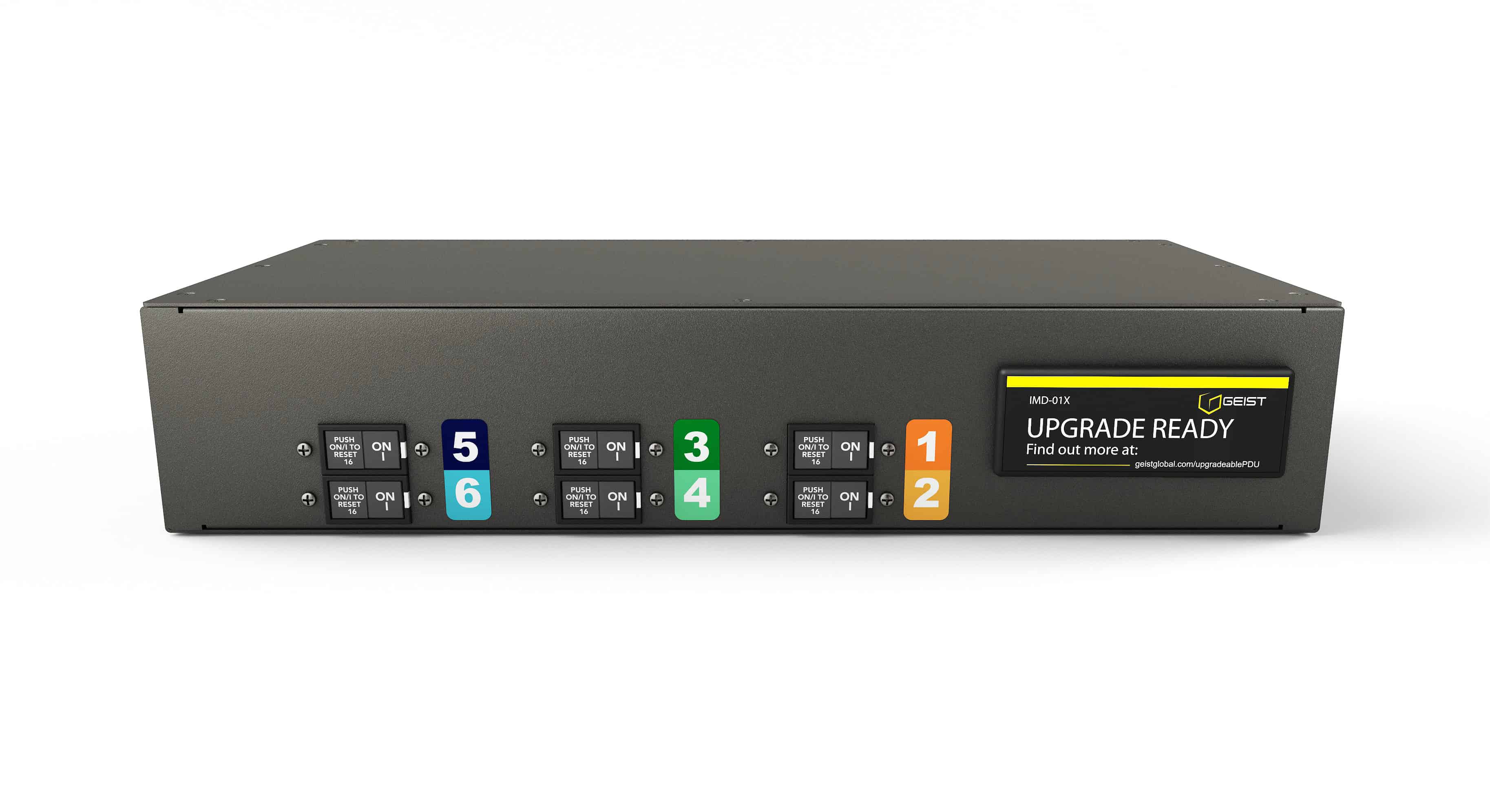 Vertiv MG01X2R1-12L193-3PS56B2H10-S energiedistributie 12 AC-uitgang(en) 2U Zwart (GI10002L) thumbnail