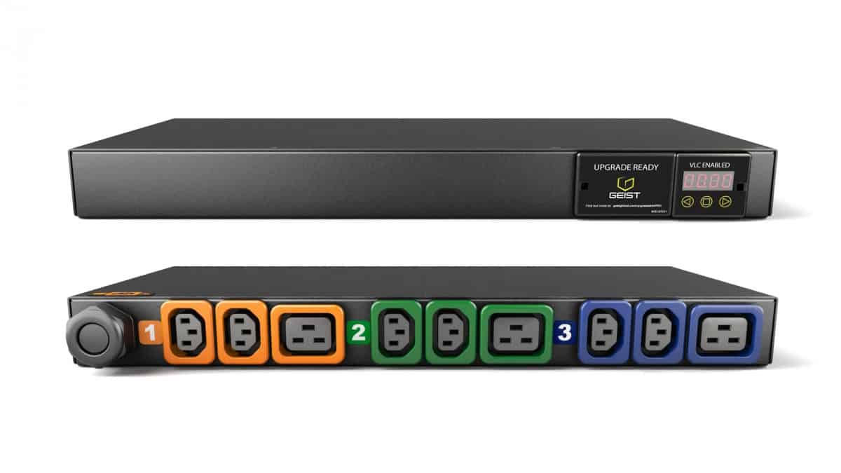 Vertiv MG01D1R0-09P633-2PS56B2H10-S energiedistributie 9 AC-uitgang(en) 1U Zwart (GI10060L) thumbnail