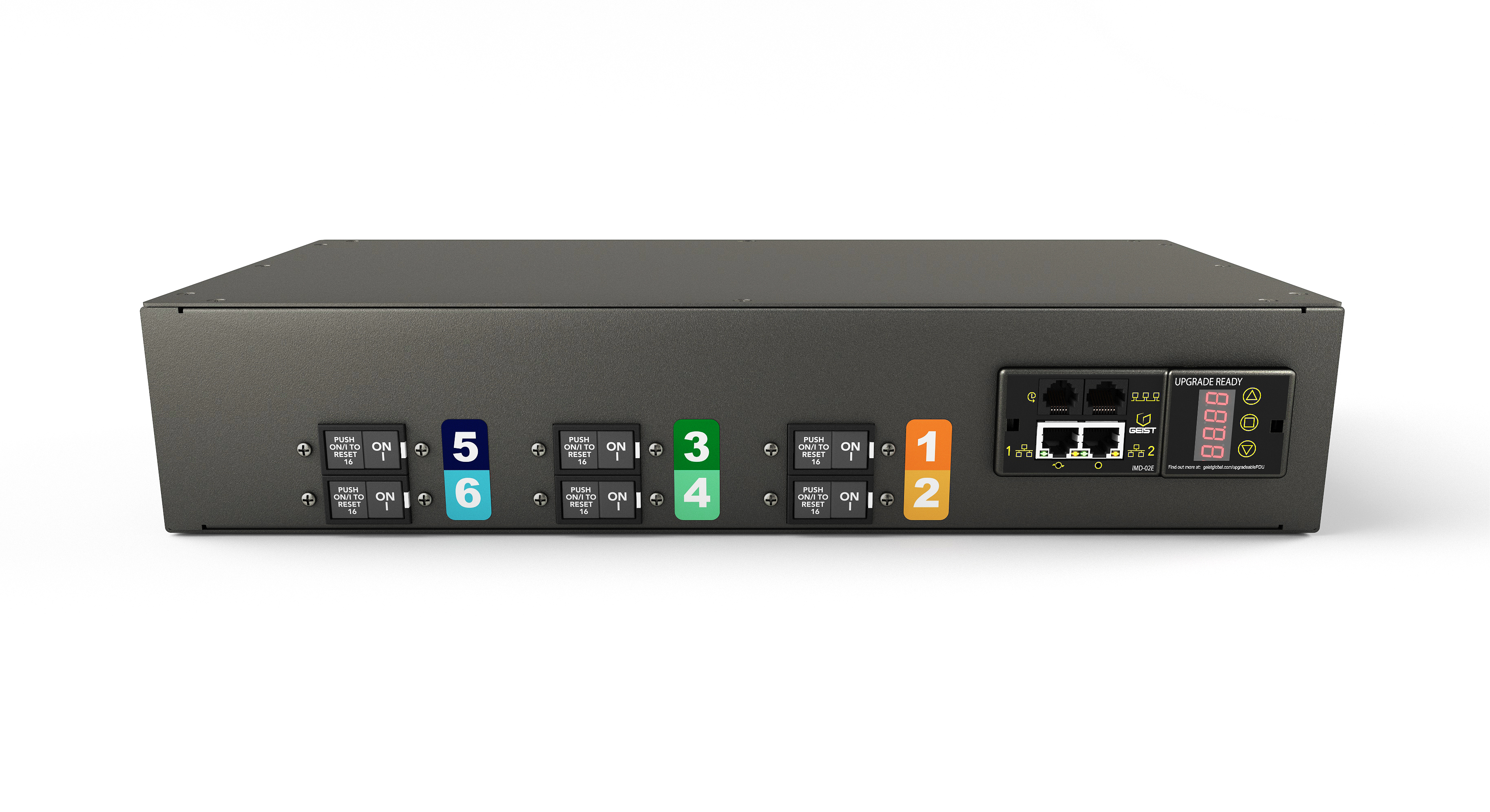 Vertiv Geist GI30030L energiedistributie 12 AC-uitgang(en) 2U Zwart (GI30030L) thumbnail