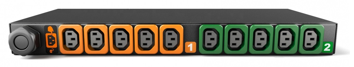Vertiv GI30075L energiedistributie 10 AC-uitgang(en) 1U (GI30075L) thumbnail