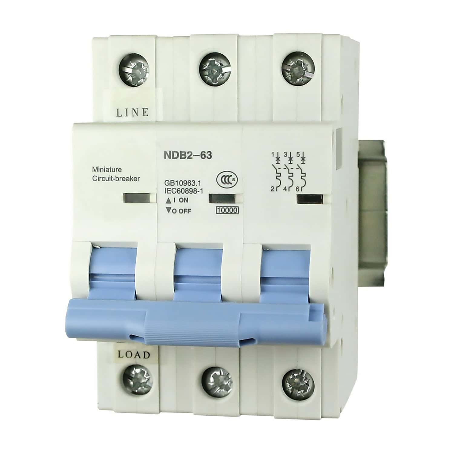 Vertiv Miniature Circuit Breaker 3P+N C63A (RAUABS403MC63N) thumbnail