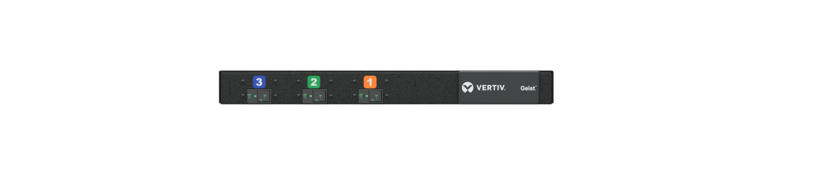 Vertiv U1076 energiedistributie 12 AC-uitgang(en) 1U Zwart (U1076) thumbnail
