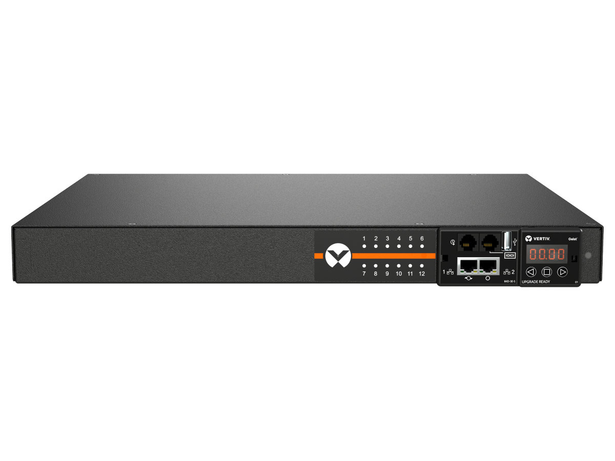 Vertiv Geist MUR3E1R5-12CF17-2C20A9H00-S energiedistributie 12 AC-uitgang(en) 0U Zwart (UR30200) thumbnail