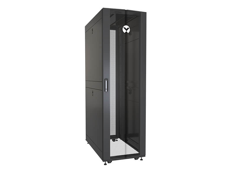 Vertiv VR Rack 3100 42U Vrijstaande rek Zwart (VR3100-007) thumbnail