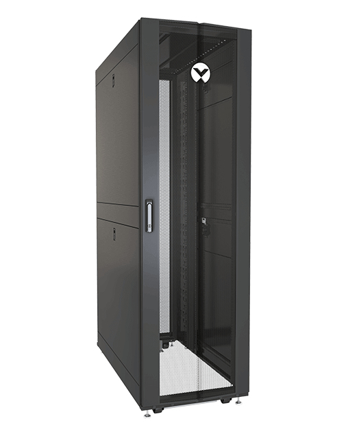 Vertiv VR3300SP rack 42U Vrijstaande rek Zwart (VR3300SP) thumbnail