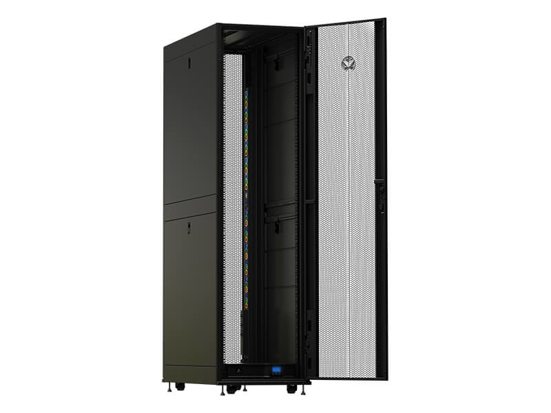 Vertiv VSC42EX50GLANN rack 40U Vrijstaande rek Zwart (VSC42EX50GLANN) thumbnail