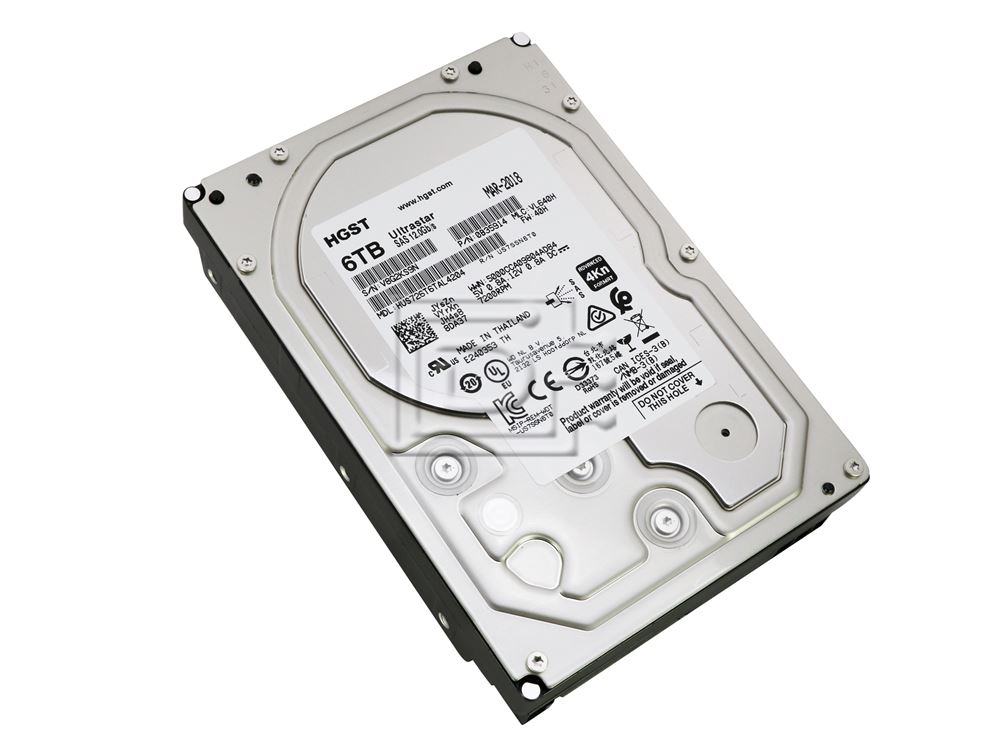 Western Digital ULTRASTAR 7K6 6TB 7200RPM (0B35914) thumbnail