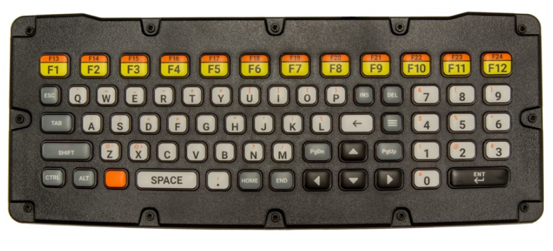 Zebra KYBD-QW-VC80-L-1 toetsenbord voor mobiel apparaat QWERTY Engels USB Zwart (KYBD-QW-VC80-L-1) thumbnail