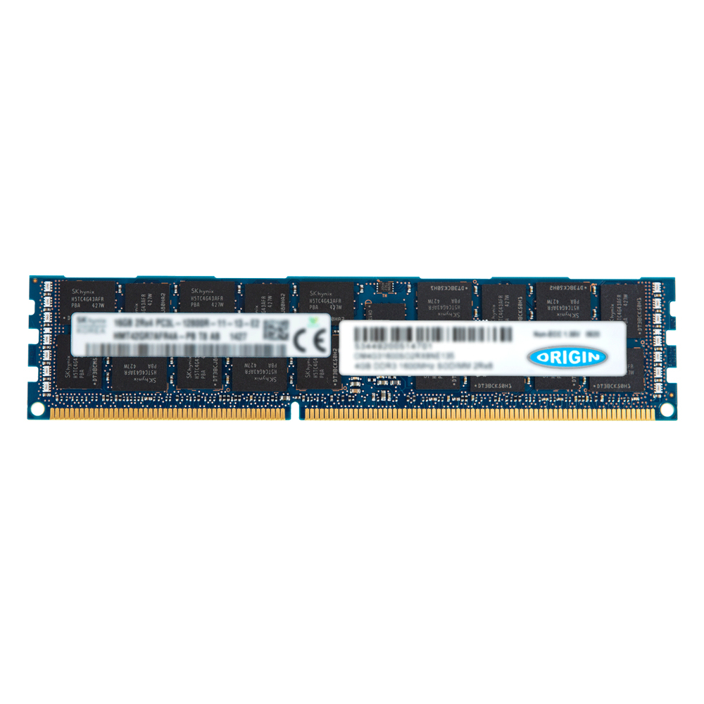 Origin Storage DELL2048R72U31333LV geheugenmodule 16 GB 1 x 16 GB DDR3 240-pin DIMM ECC (DELL2048R72U31333LV) thumbnail